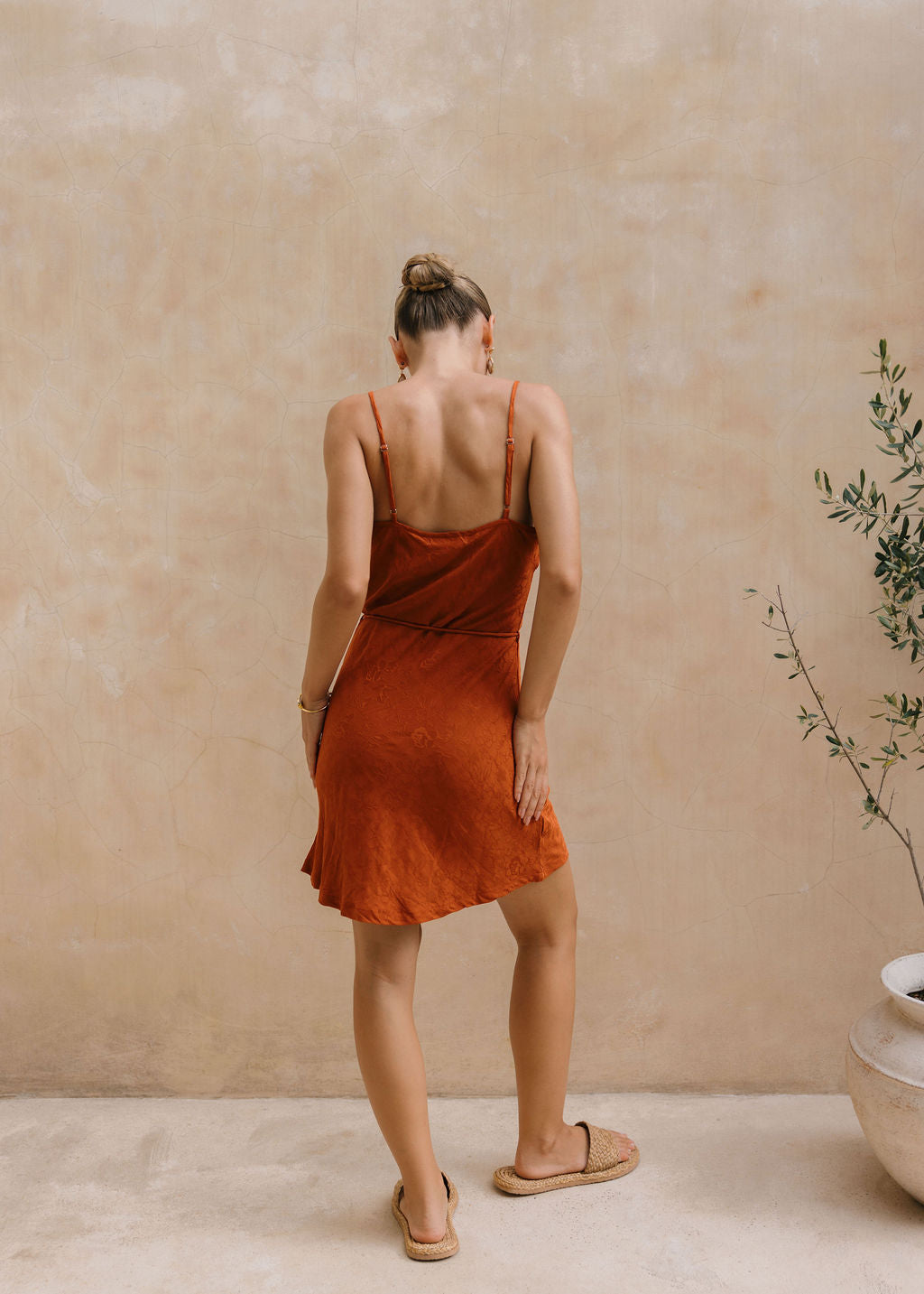 Bella Mini Dress - Merlot