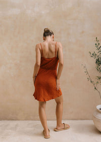 Bella Mini Dress - Merlot