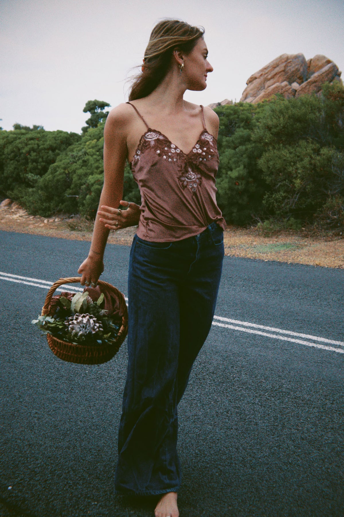 Hendrix Cami -  Brown