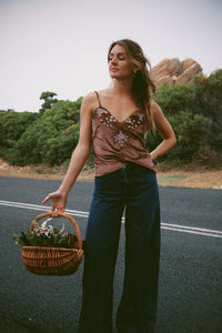Hendrix Cami -  Brown