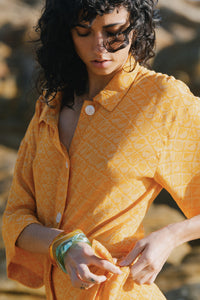 Marigold Button Down Shirt