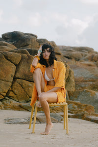 Marigold Button Down Shirt