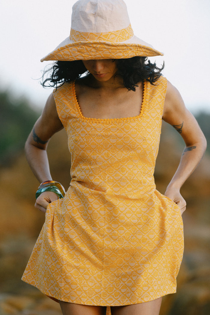 Solara Bucket Hat - Marigold