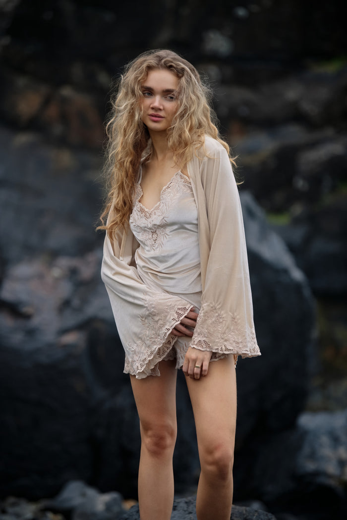 Hendrix Kimono Jacket - Cream