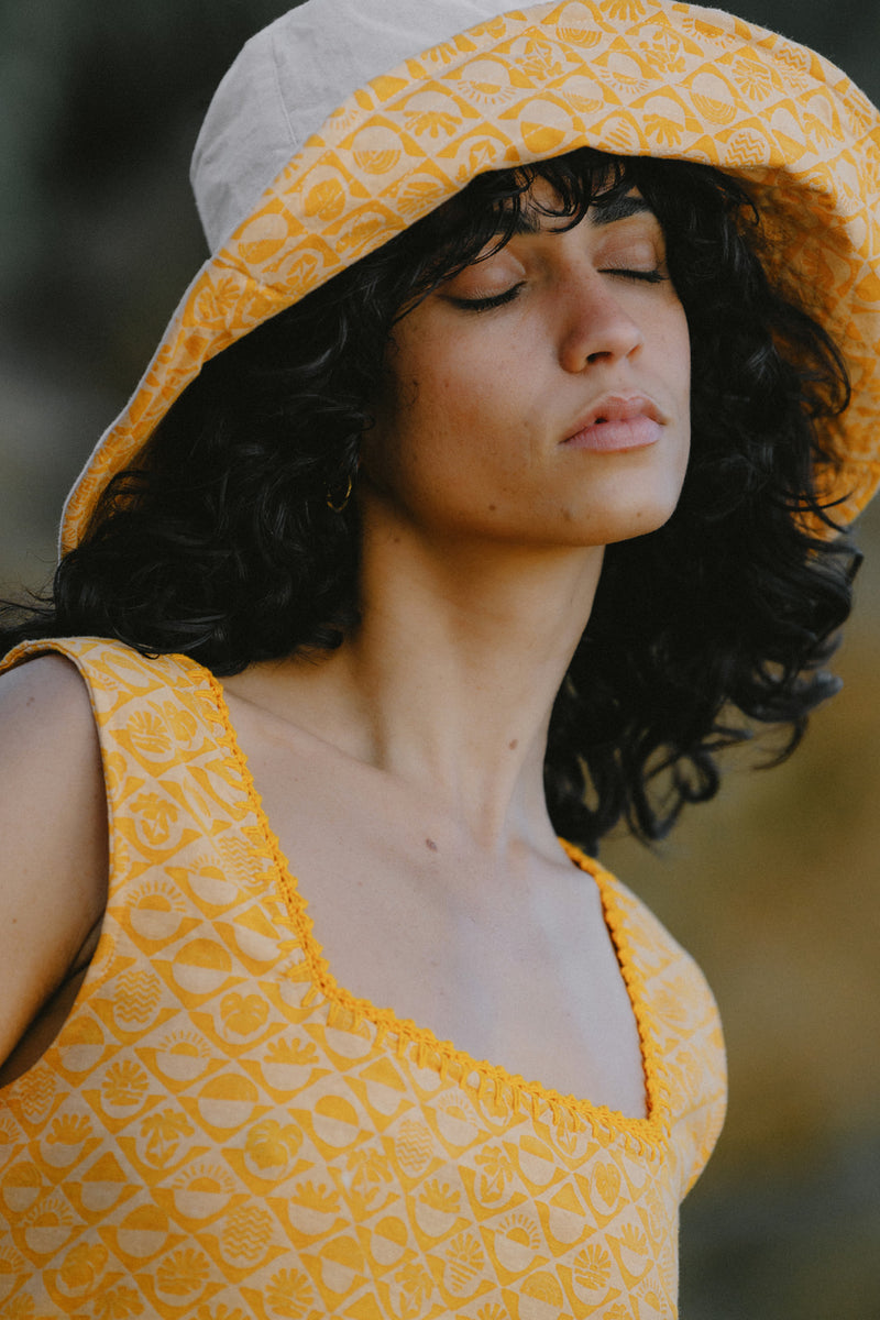 Solara Bucket Hat - Marigold