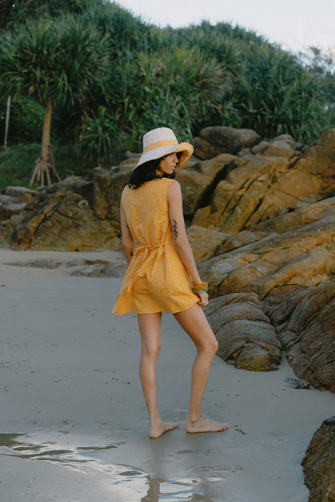 Solara Bucket Hat - Marigold