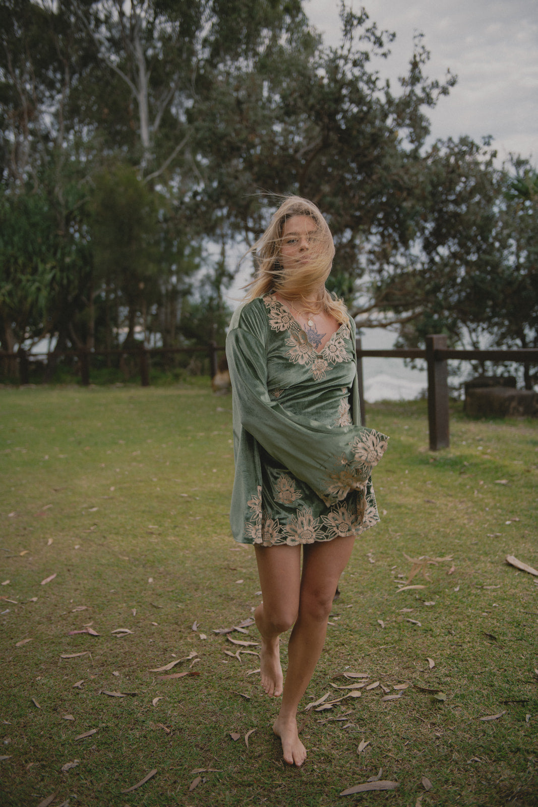 Hendrix Tunic - Moss – Marlo the label