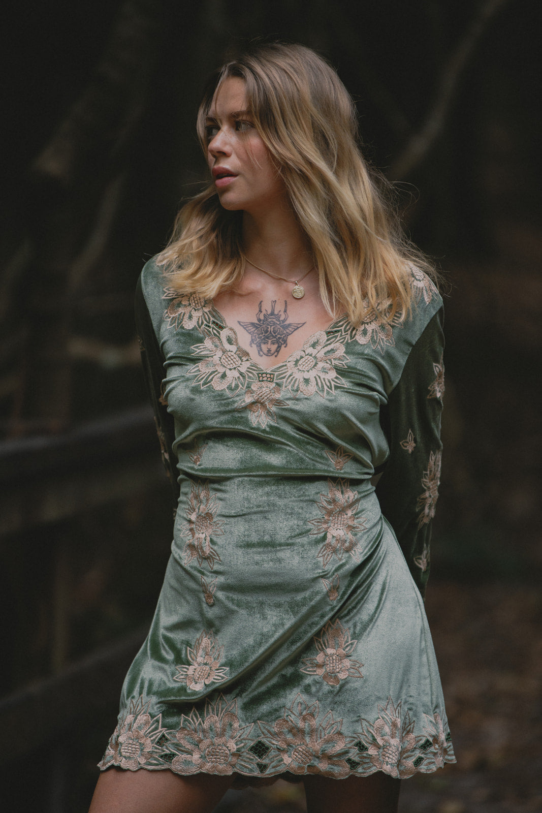 Hendrix Tunic - Moss – Marlo the label