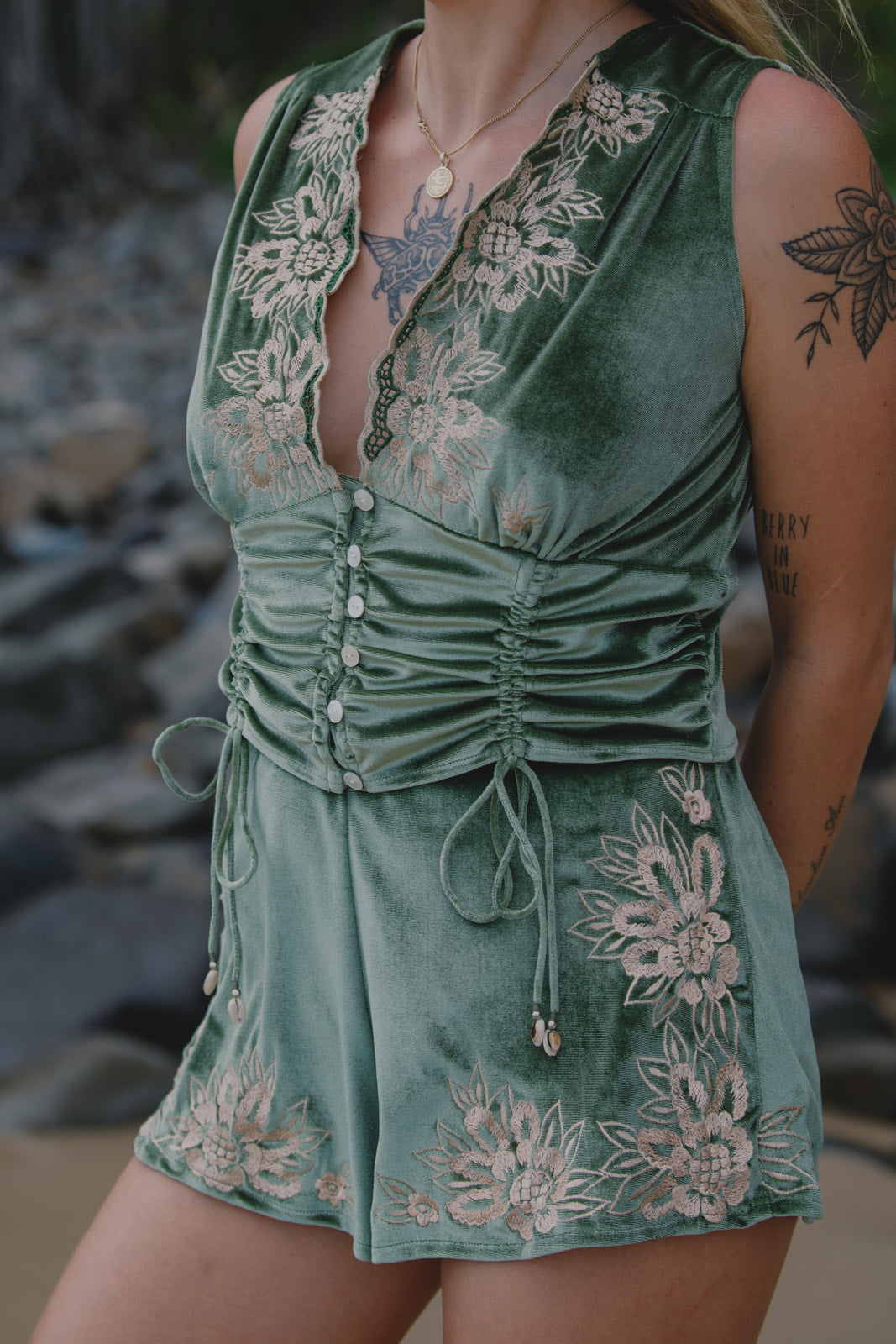 Hendrix Shorts - Moss