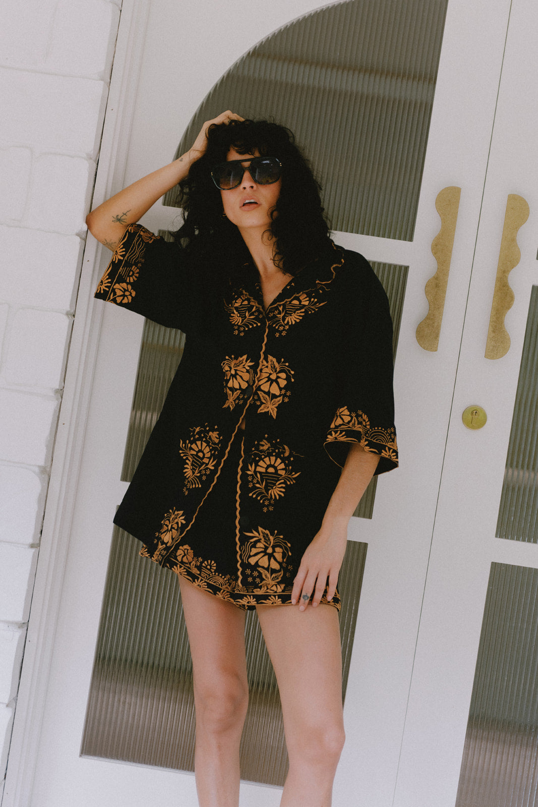 Solara Button Down Shirt