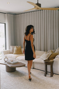Bella Mini Dress - Black