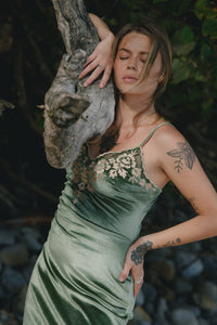 Hendrix Mini Dress - Moss