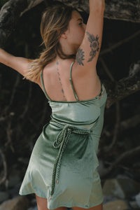 Hendrix Mini Dress - Moss