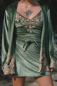 Hendrix Mini Dress - Moss