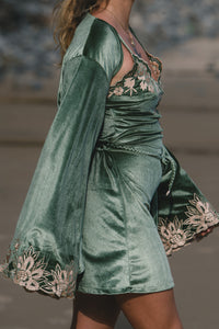 Hendrix Kimono Jacket - Moss