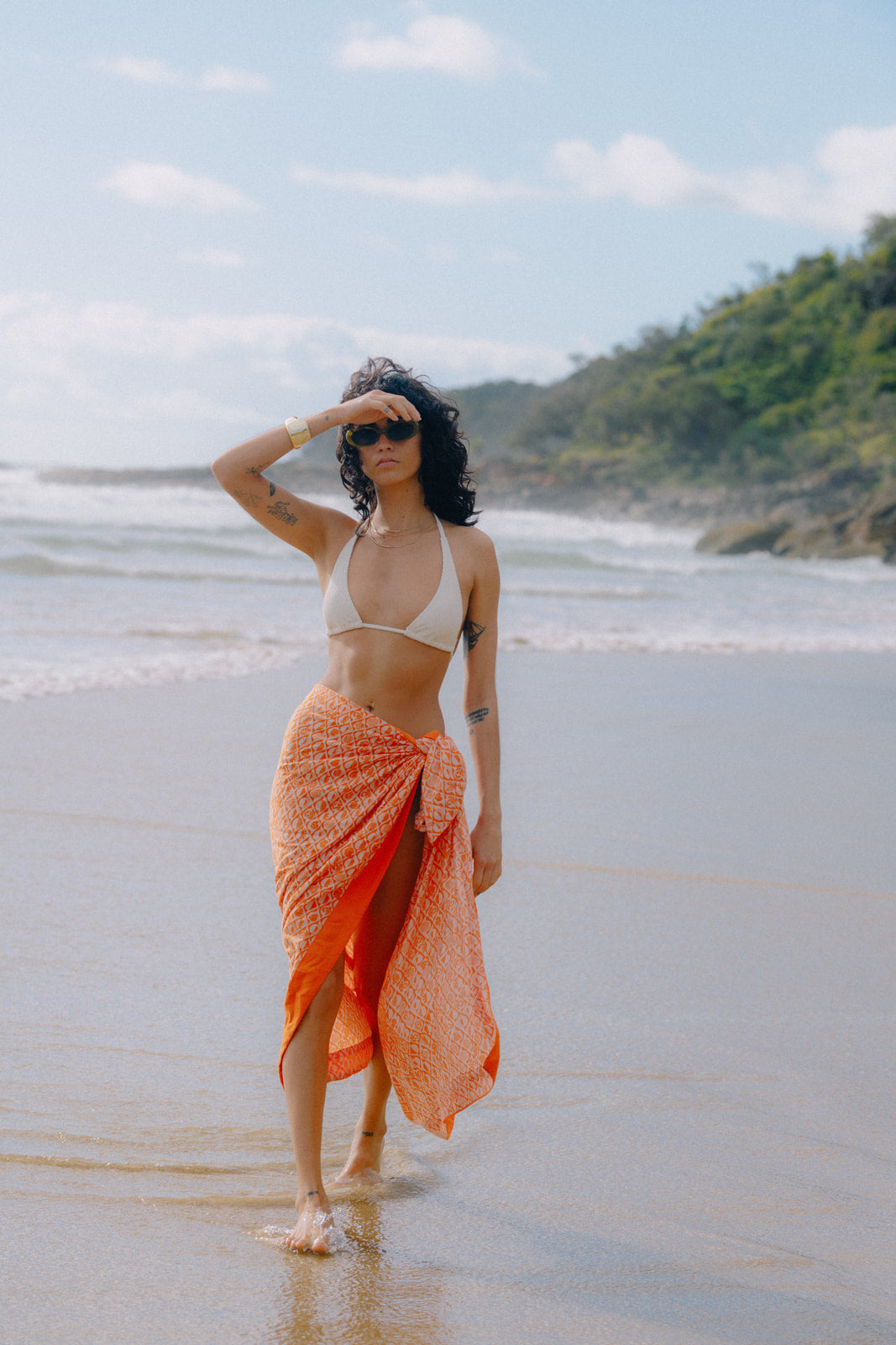 Solara Sarong - Coral