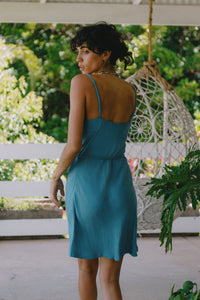 Bella Mini Dress - Teal
