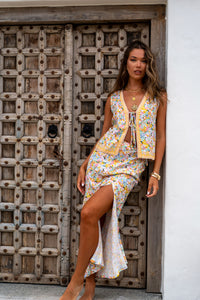 Darcy Maxi Skirt - Petal