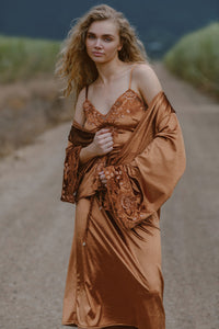 Hendrix Kimono Jacket - Bronze