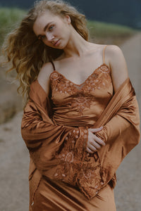 Hendrix Kimono Jacket - Bronze