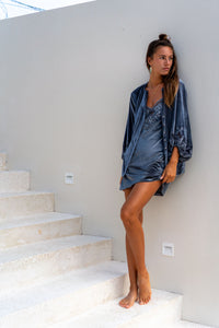 Hendrix Mini Dress - Charcoal