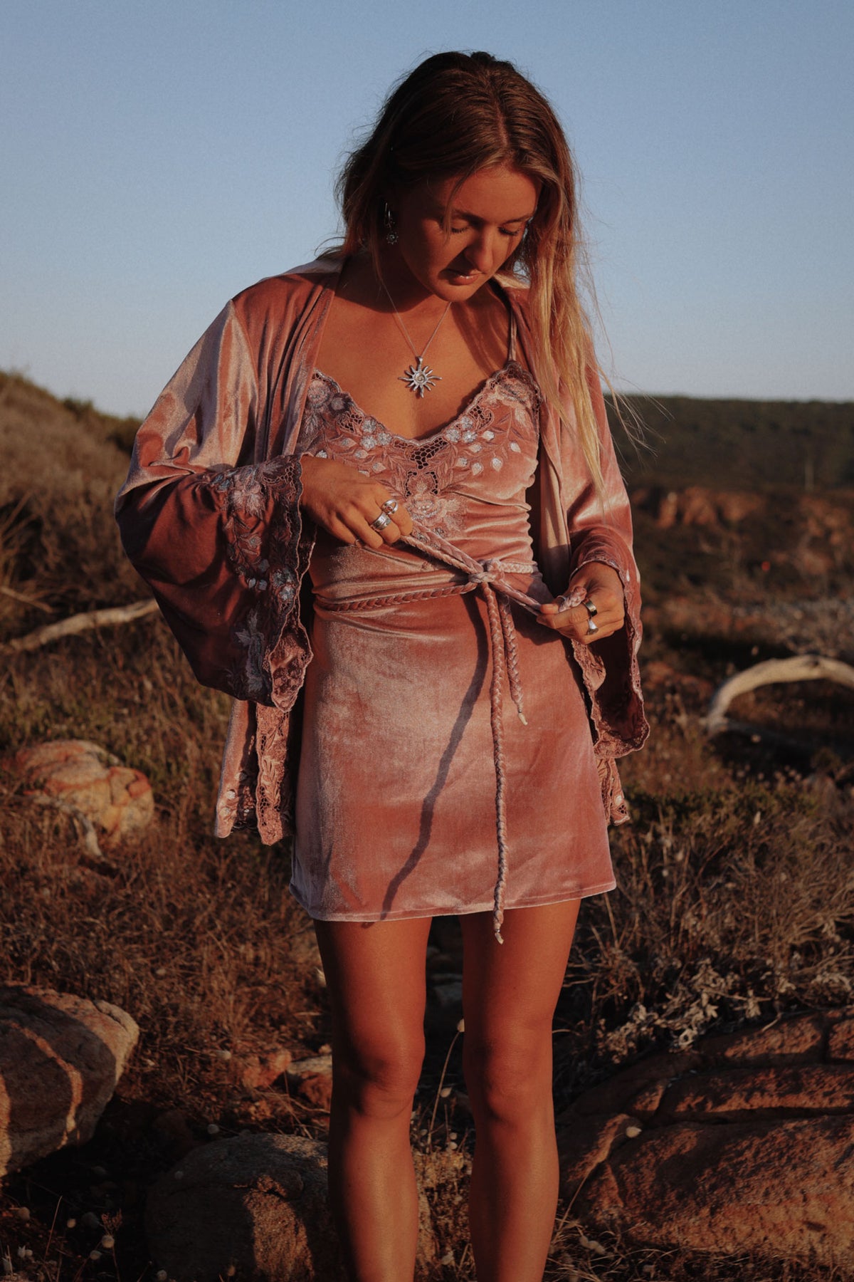Hendrix Mini Dress - Mulberry Marlo the label Hendrix Mini Dress - Mulberry Marlo the label