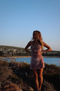 Hendrix Mini Dress - Mulberry