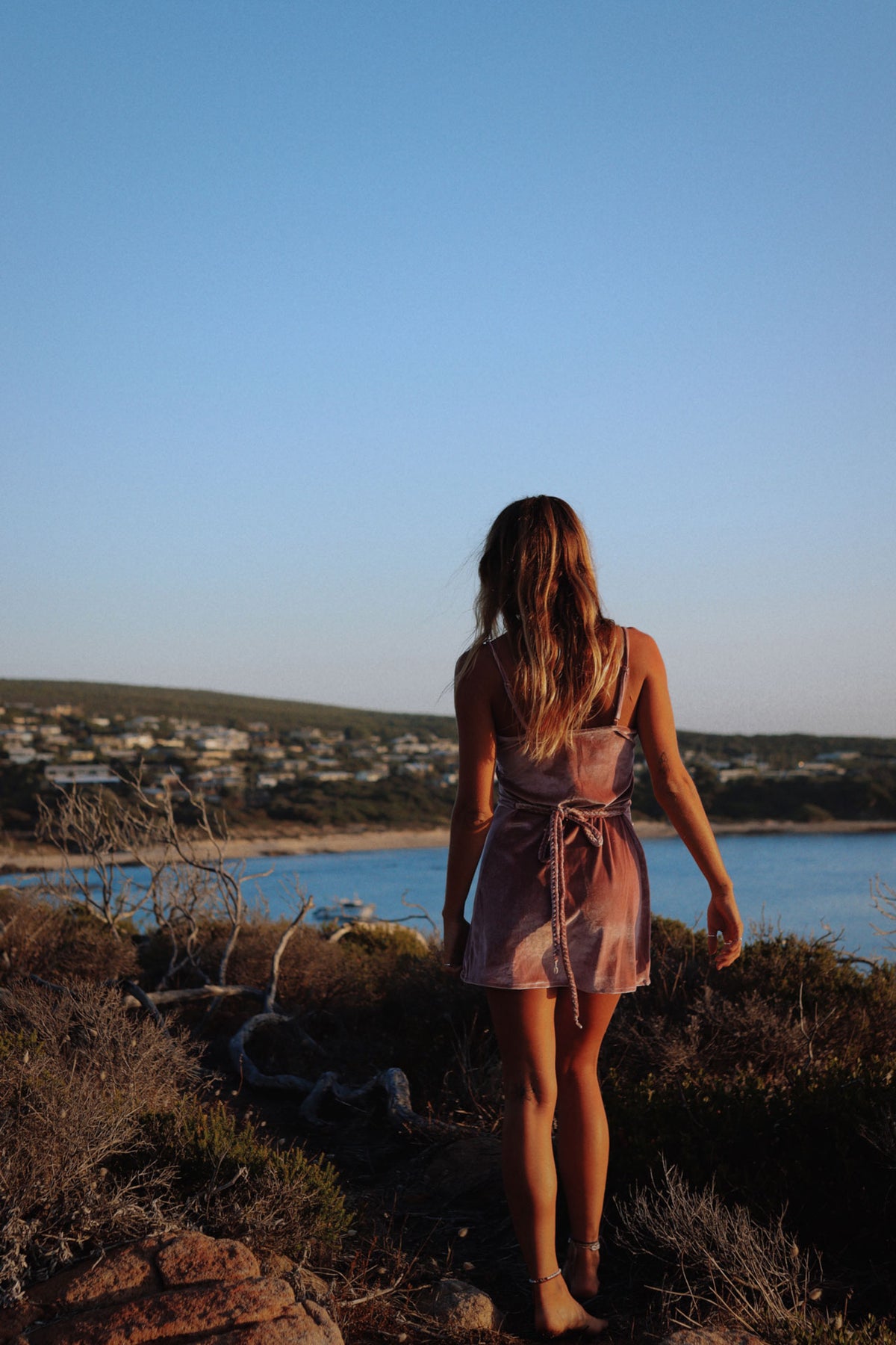 Hendrix Mini Dress - Mulberry