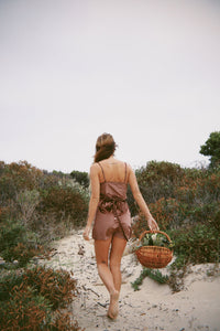 Hendrix Mini Dress - Brown