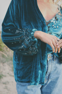 Hendrix Jacket - Teal