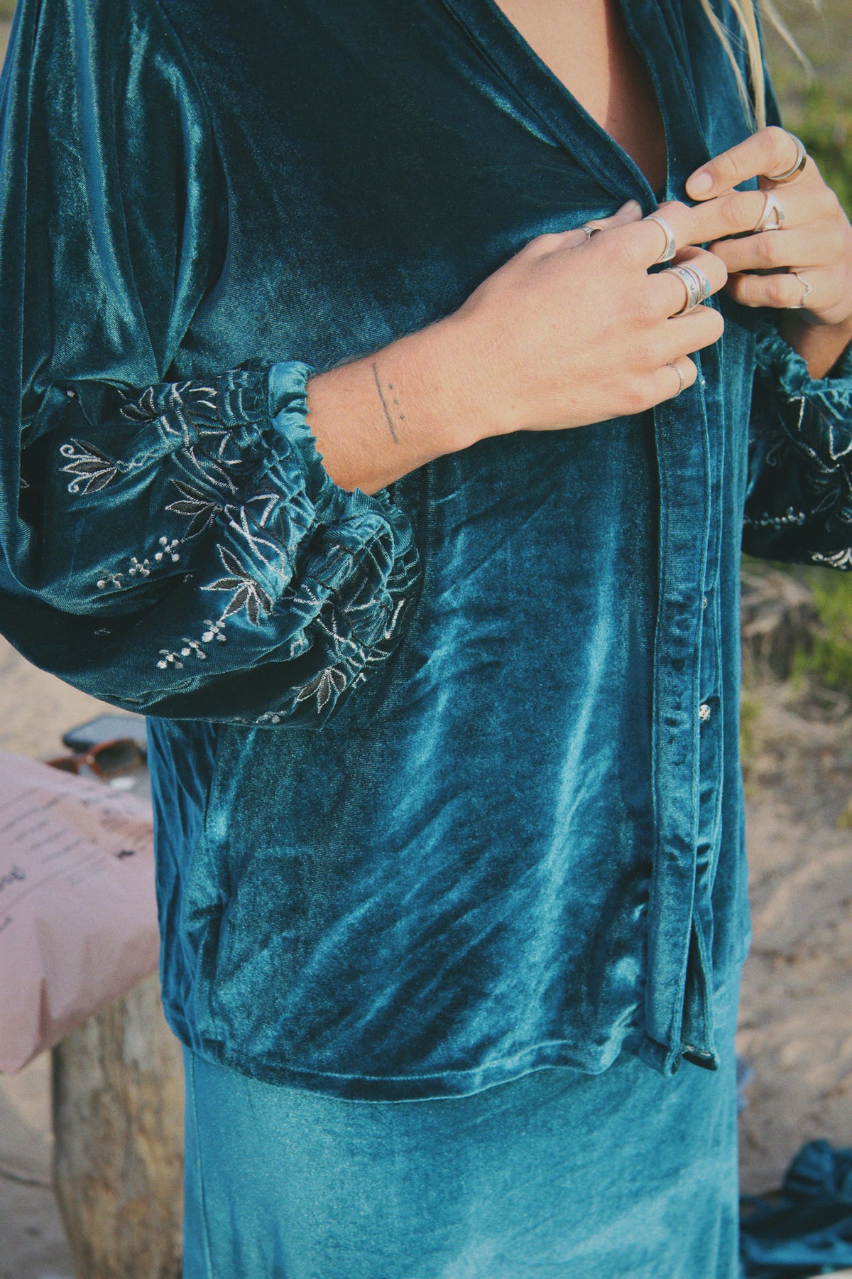 Hendrix Jacket - Teal