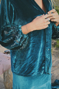 Hendrix Jacket - Teal