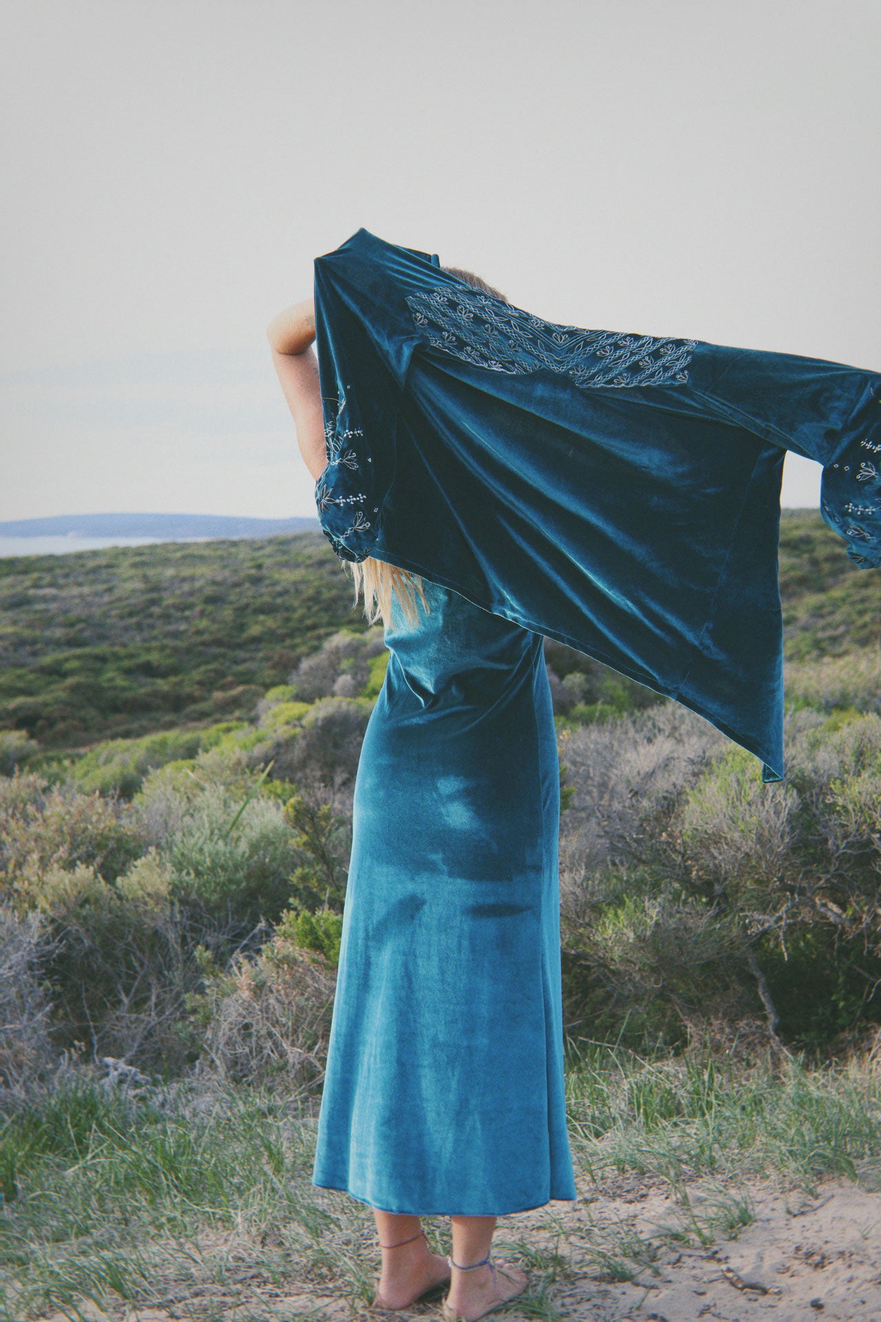 Hendrix Jacket - Teal – Marlo the label