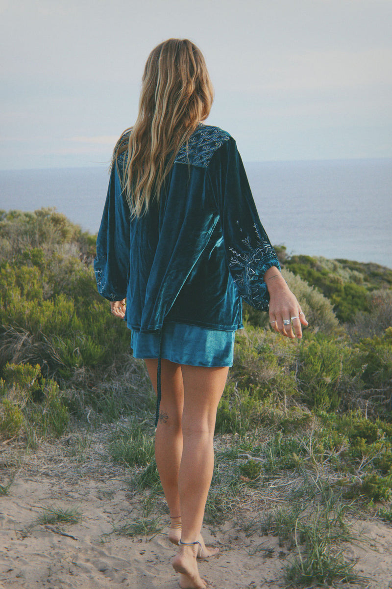 Hendrix Jacket - Teal