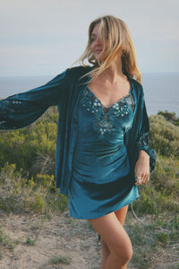 Hendrix Jacket - Teal