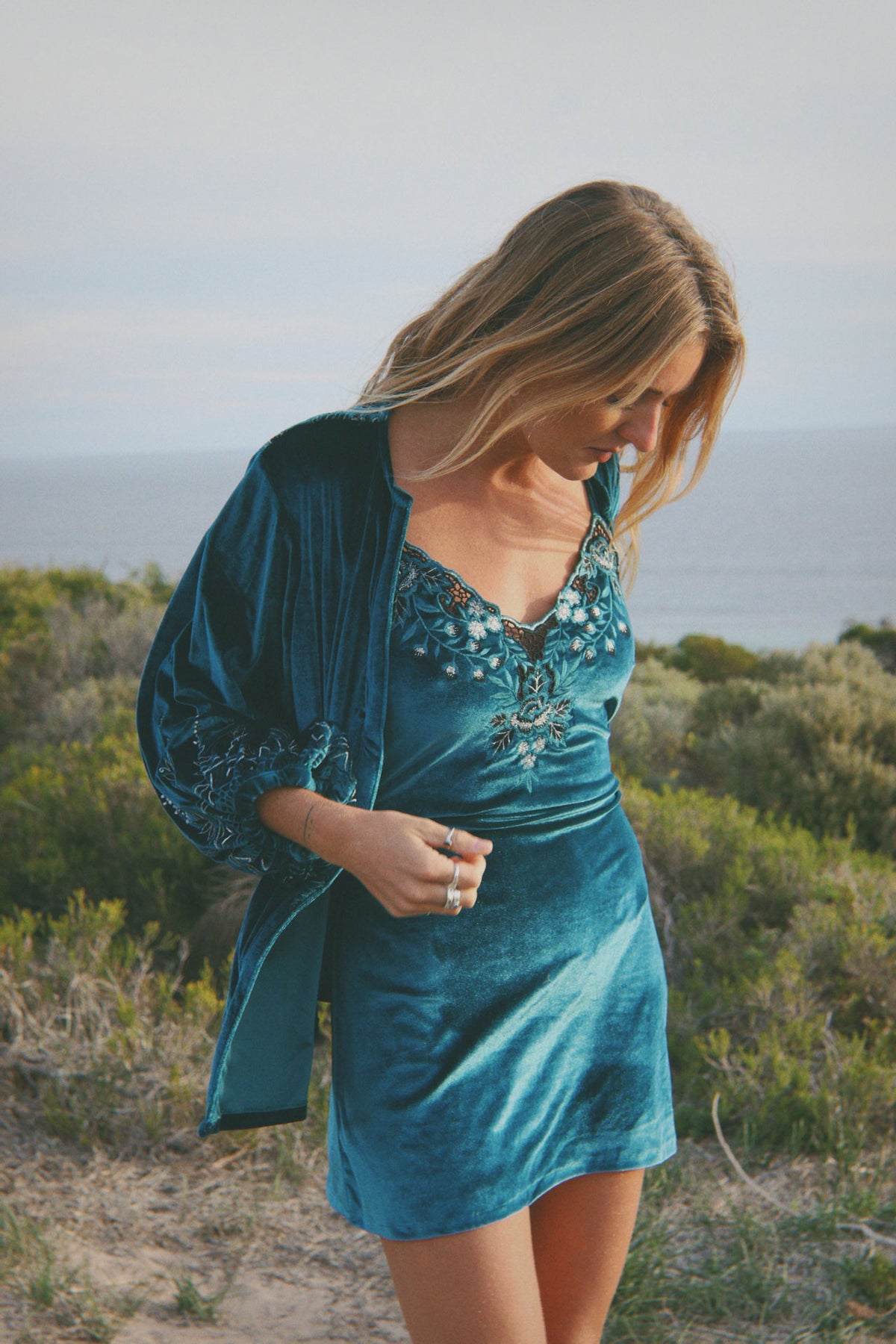 Hendrix Jacket - Teal