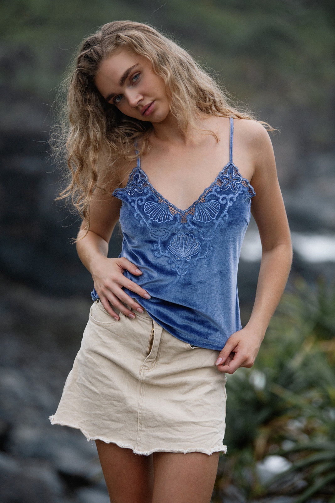 Hendrix Cami -  Periwinkle
