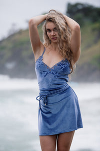 Hendrix Mini Dress - Periwinkle