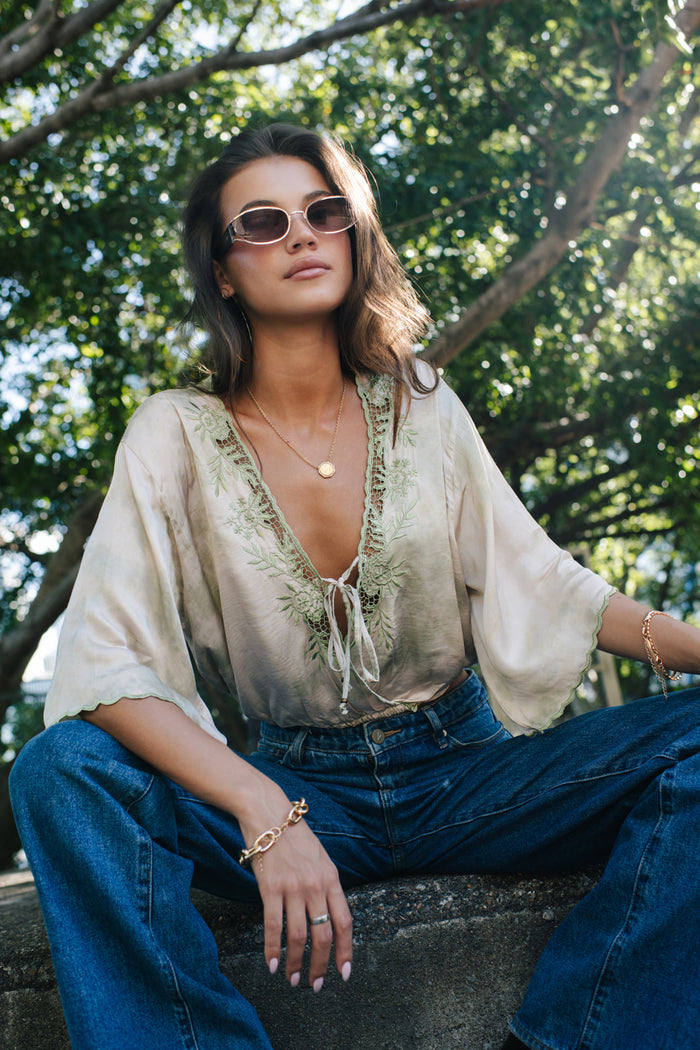 Gypsy Blouse - Sage