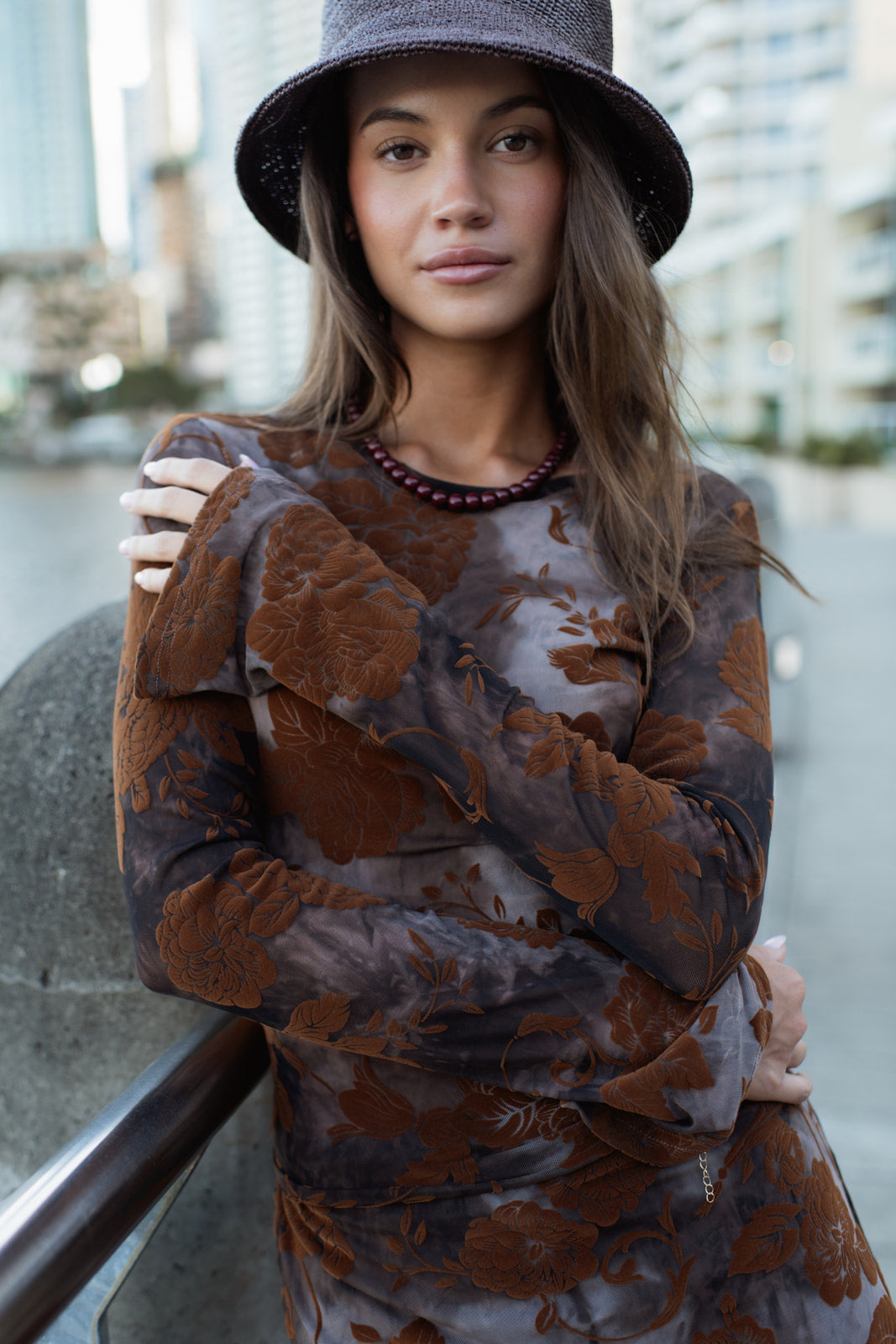 Lenni Mesh Top