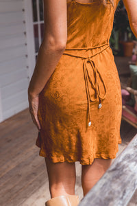 Bella Mini Dress - Ochre