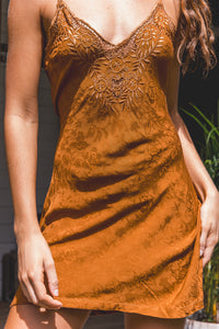 Bella Mini Dress - Ochre