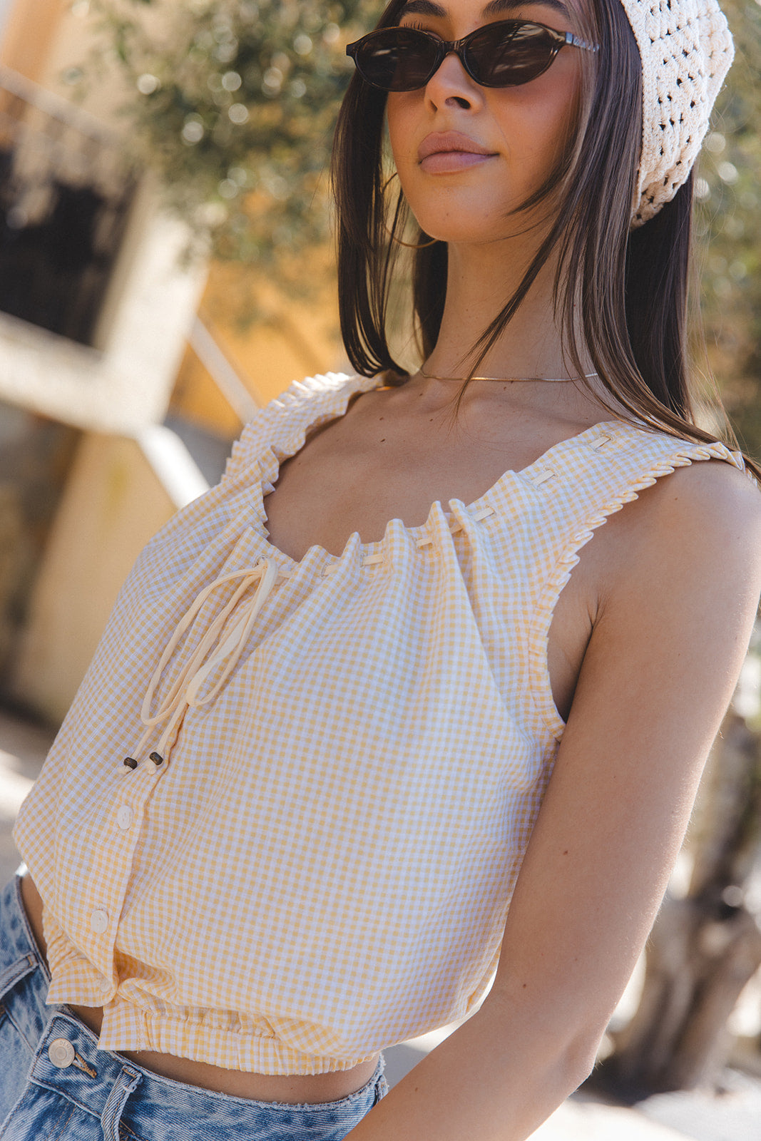 Freya Top - Butter Yellow