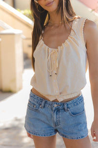 Freya Top - Butter Yellow