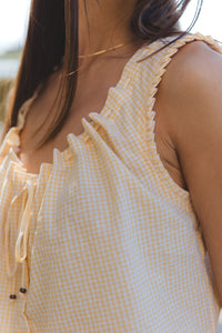 Freya Top - Butter Yellow