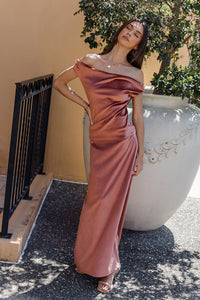 Terracotta Maxi Skirt