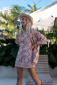 Marlo Button Down Shirt - Maroon