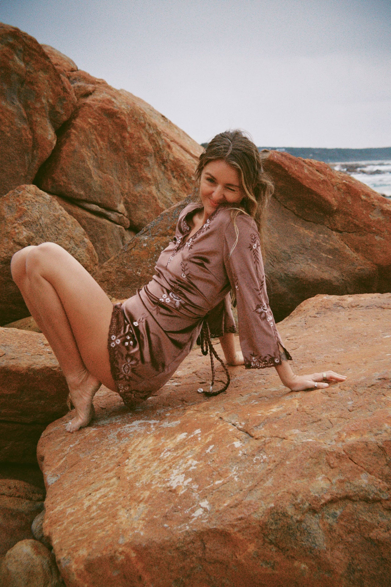 Hendrix Tunic - Brown – Marlo the label