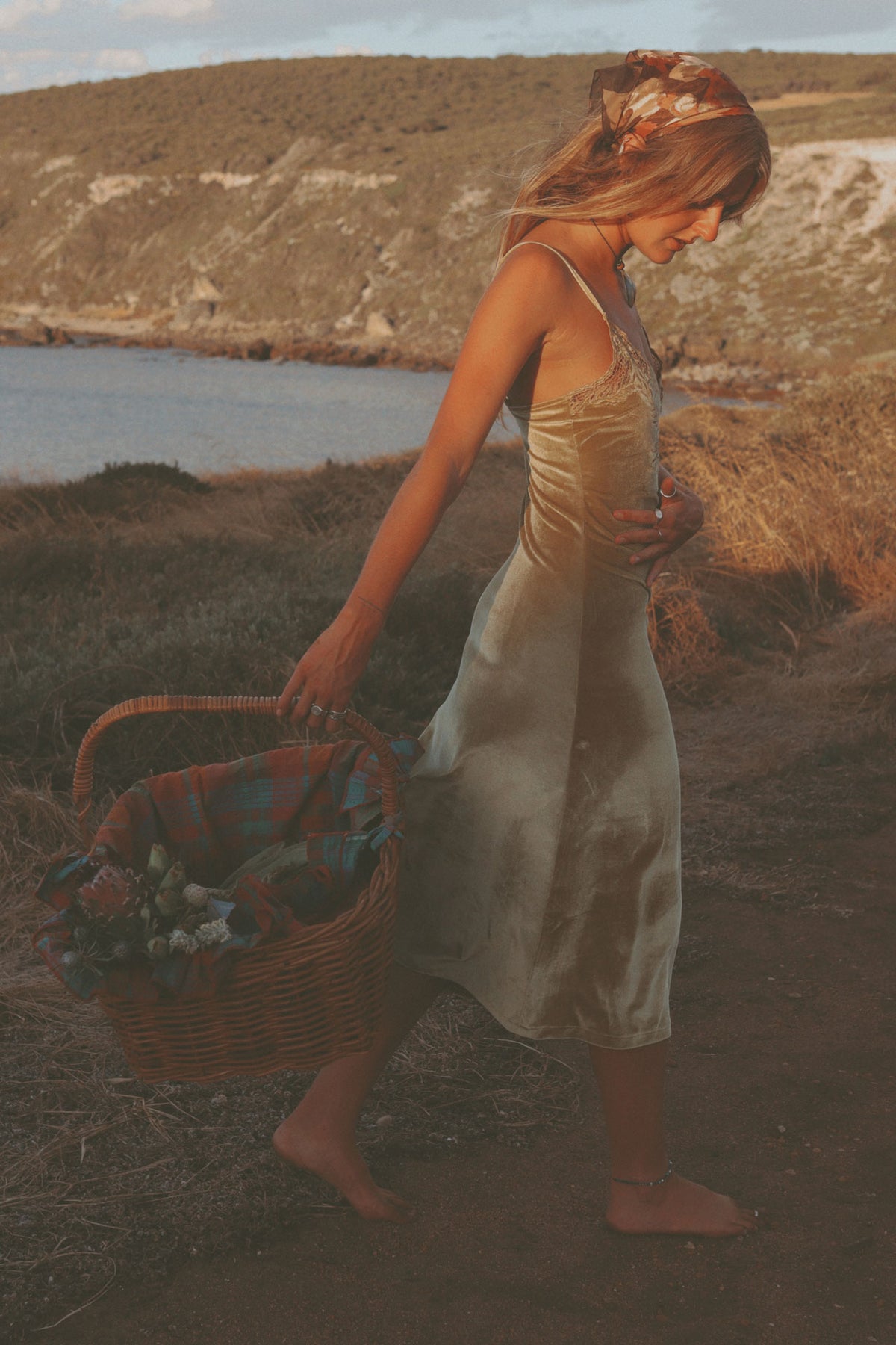 Hendrix Midi Dress - Olive