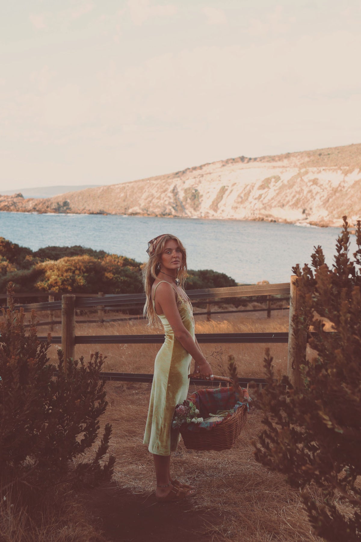 Hendrix Midi Dress - Olive